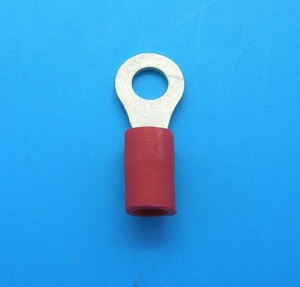 RAV2-4　赤(5袋入り)　絶縁付端子丸形直管ビニル　日本端子　ランクS中古品