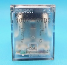 MY2N 100/110VDC　ミニパワーリレー　オムロン　ランクB中古品_画像2