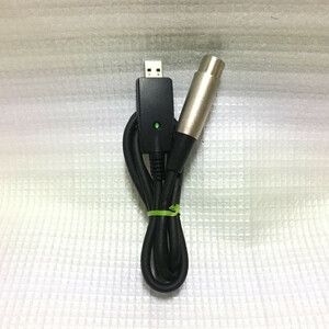 ■ USB to XLR 変換 ケーブル 1m XLR 3ピン メス オーディオ PC カラオケ マイク 配信 実況 録音 パソコン スマホ 接続 楽器 ボーカル 収録