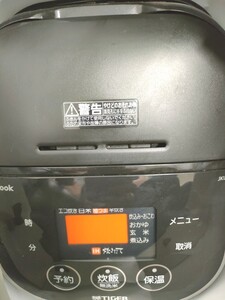 TIGER おとなのtacook〈タクック〉IH炊飯ジャー 炊きたて ブラック 美品
