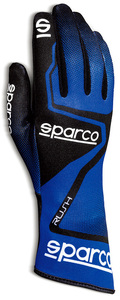 SPARCO（スパルコ） カートグローブ RUSH ブルー Mサイズ 内縫い シリコングリップ