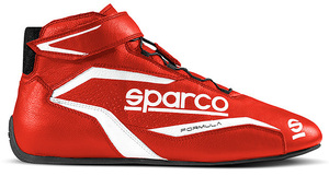 SPARCO（スパルコ） レーシングシューズ FORMULA レッド 41サイズ（26.0cm）FIA 8856-2018