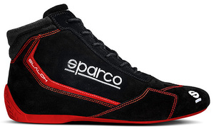 SPARCO(スパルコ) レーシングシューズ SLALOM ブラックxレッド 42サイズ(27.0cm)FIA 8856-2018