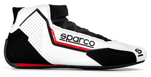 SPARCO(スパルコ) レーシングシューズ X-LIGHT ホワイトxブラック 39サイズ(24.5cm)FIA 8856-2018
