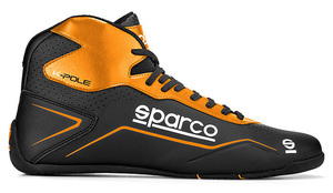 SPARCO（スパルコ） カートシューズ K-POLE ブラックxオレンジ 42サイズ（27.0cm）