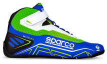 SPARCO（スパルコ） カートシューズ K-RUN ブルーxグリーン 44サイズ（28.0cm）_画像1
