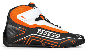 SPARCO（スパルコ） カートシューズ K-RUN ブラックxオレンジ 39サイズ（24.5cm）