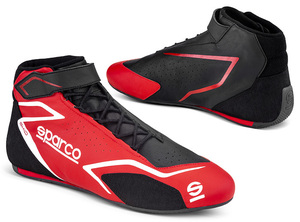 SPARCO(スパルコ) レーシングシューズ SKID レッド 39サイズ(24.5cm)FIA 8856-2018