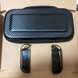 任天堂Switch 本体ケースカバー(有機EL・旧型本体対応) オマケ☆ジョイコンカバー