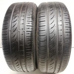 ◆本州・四国は送料無料◆ 215/55R17 ピレリ POWERGY ’15 80% エスティマ カムリ オデッセイ ヴェゼル ＜ノーマルタイヤ 2本＞