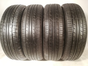 ◆本州・四国は送料無料◆ 165/70R14 ヨコハマタイヤ 7分山 アクア ソリオ ヴィッツ スペード マーチ デミオ スイフト ノーマルタイヤ 4本