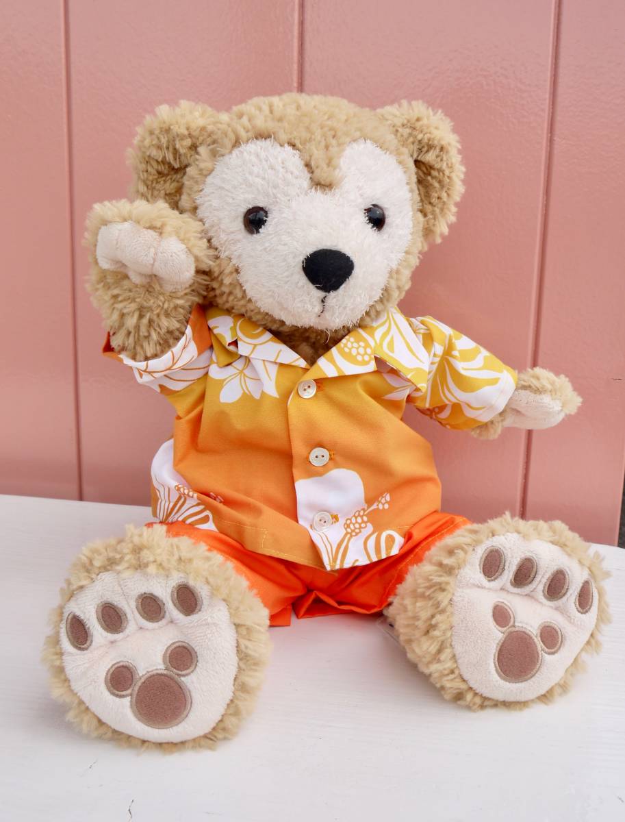 ★Duffy Costume★S taille Aloha chemise et pantalon/Handmade/Disney/SherryMay Orange Gradient, personnage, Disney, Duffy