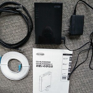 無線LANルータ corga CG-WLR300NM