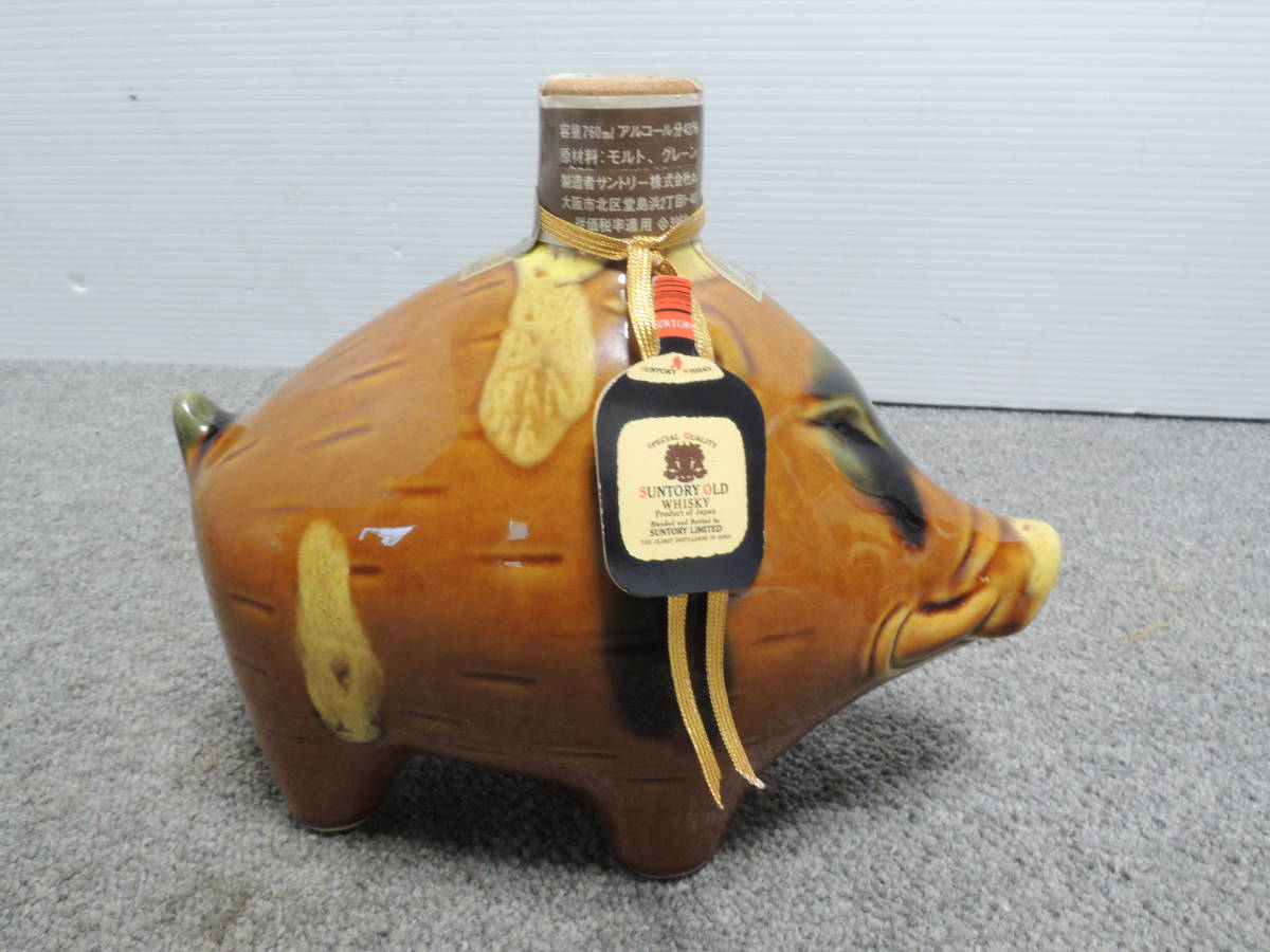 新品 】 いのしし干支ボトル ウイスキー 飲料/酒¥12,880-www 【最安値挑戦!】 いのしし干支ボトル ウイスキー