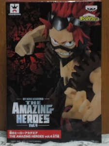 僕のヒーローアカデミア THE AMAZING HEROES vol.4 切島鋭児郎 フィギュア ヒロアカ 僕のヒーローアカデミア フィギュア