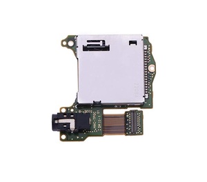 ニンテンドー Switch スイッチ 旧型用 ゲームソフト カードスロット カセットトレー 基板付き 修理 交換 新品 タッチパネル イヤホン