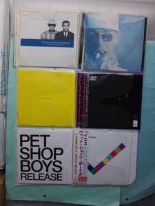 【送料112円】6枚セット ソCD3337 Pet Shop Boys Discography Disco 2 Bilingual Fundamental RELEASE Yes /ソフトケース入り