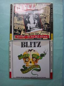 【送料112円】2枚セット ソCD3375 Blitz Blitzed - An All Out Attack Voice Of A Generation /ソフトケース入り