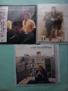 【送料112円】3枚セット ソCD3439 Rod Stewart Unplugged ...And Seated Rod Stewart A Spanner In The Works If /ソフトケース入り