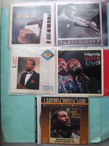 【送料112円】5枚セット ソCD3449 Marvin Gaye Nat King Cole The Norman What's Going On Whitfield Sessions LIVE /ソフトケース入