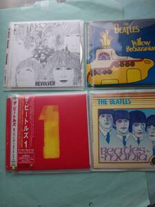 【送料112円】4枚セット ソCD3479 The Beatles Revolver Yellow Submarine Songtrack 「1」 Beatlesmania /ソフトケース入り