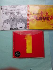 【送料112円】3枚セット ソCD3481 The Beatles Revolver LOVE 「1」 /ソフトケース入り