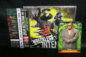 ★同梱発送不可★中古CD / WWE : WRECKLESS INTENT