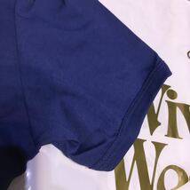 送料込●新品●価-28600円 Vivienne Westwood イタリア製半袖ストレッチTシャツ ブルー ①ユニセックスMサイズ ヴィヴィアンウエストウッド_画像7