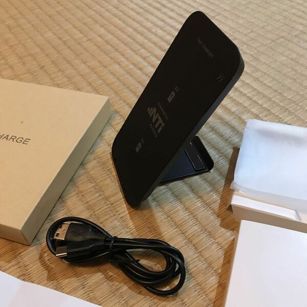 スマートホン用　ワイヤレス給電　WIRELESS CHARGER NTi Audio gives you the power