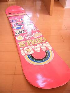 ★美品★　LOCAL ART WORK　スノーボード　ボード　板　138cm　BD0698