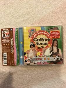 Coffee form●Double-Action●初回限定盤ステッカー封入［帯付］ナオミ(秋山莉奈)/愛理(松本若菜)