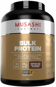 MUSASHI(msasi) Bulk trout gain protein Blend 2kg chocolate milk shake / MASS GAINERS