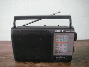 ◆SONY　ソニー　3バンドラジオ　ICFー810V　ポータブルラジオ　