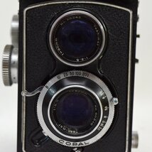 レトロ ヤシカフレックス 二眼レフカメラ レンズ Yasimar 1:3.5 f=80mm×2 直径約10cm アンティークカメラ yashicaflex_画像3