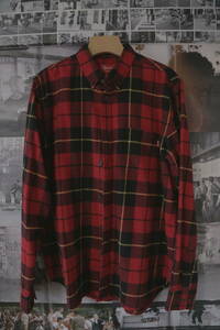 Supreme 18AW Tartan L/S Flannel Shirt Msize シュプリーム シャツ タータンチェック ボタンダウン ネルシャツ