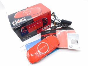 【送料無料】SONY ソニー PSPJ-30017 VALUE PACK black/red 中古 PSP本体
