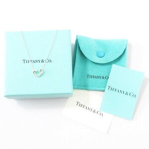 美品 Tiffany&Co ティファニー 925SV テンダネスハート ネックレス ペンダント アクセサリー シルバー