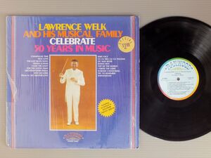 * day LP LAWRENCE WELK/LAWRENCE WELK AND HIS MUSICAL FAMILY CELEBRATE 50 YEARS IN MUSIC*