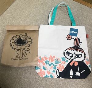 グッディバッグ リトルミイ お花畑 ムーミン トートバッグ