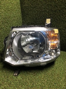 【K042】H82W/H92W　三菱 EKワゴン　ニッサン オッティ　STANLEY P6519　ヘッドライト右（※ステひび　小キズ有り）