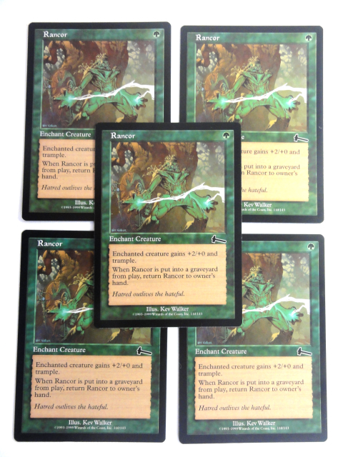 Foil】怨恨 / Rancor 5枚セット ULG 初版 www.supercreativa.com.mx