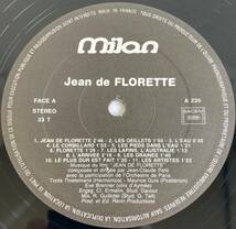 愛と宿命の泉　フロレット家のジャン (1986) ジャン＝クロード・プティ 仏盤LP Milan A235_画像4
