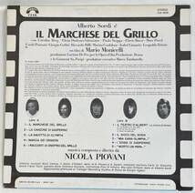Il Marchese Del Grillo (1981) ニコラ・ピオヴァーニ 伊盤LP CINEVOX CIA5059_画像2