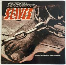 SLAVES 未公開(1969) ボビー・スコット 編曲・指揮：ゲイリー・マクファーランド 米盤LP SKYE SK-11 STEREO Cutout_画像1