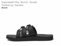 送料無料 新品 US10 28cm Supreme The North Face Trekking Sandal Black 黒 ブラック シュプリーム ノースフェイス トレッキング サンダル_画像3