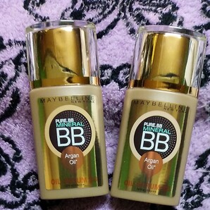 MAYBELLINEピュアミネラルBB SPオイルセラム2本セット新品未使用品!!