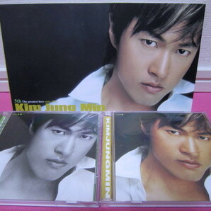K-POP♪ キム・ジョンミン Kim Jung Min 5集「The Greatest Love Song 2002」韓国盤2CD ほぼ美品！廃盤！希少品！の画像1