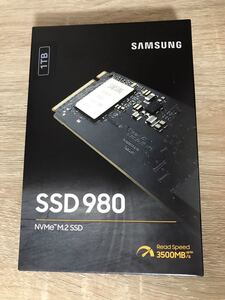 ☆新品・未開封☆SAMSUNG SSD 980 1TB NVMe (PCIe3.0x4) M.2 ☆最大読み込み速度3,500MB/s 最大書き込み速度3,000MB/s☆ MZ-V8V1T0B/EC