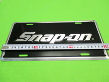 【在庫わずか】 スナップオン Snap on グッズ ナンバー プレート 新品 未使用_画像9