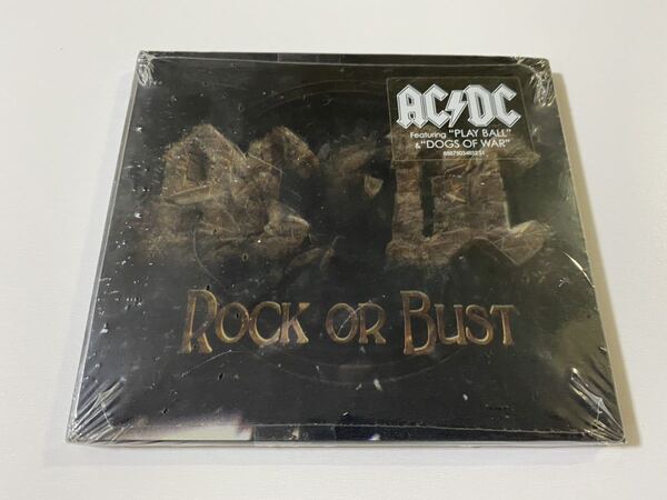 新品未開封 AC/DC ROCK OR BUST ロック・オア・バスト 2014年作 デジパック 輸入盤 送料無料